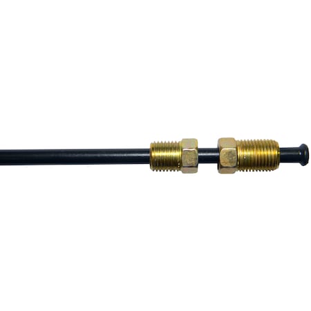 Ags Poly Armour Brake Line Adapter 3/16 x 8 (3/8-24 I)(M10x1.0 I) PAA-O310